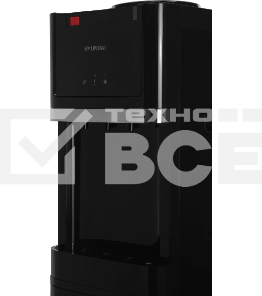 Кулер Hyundai H-WD3410E напольный электронный черный