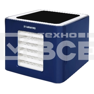 Сушилка для овощей и фруктов StarWind SFD6430, синий, 6 поддонов