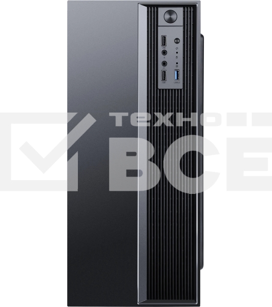 Компьютерный корпус Accord A-302 черный без БП ATX 1x120мм 2xUSB 2.0 1xUSB 3.0 audio