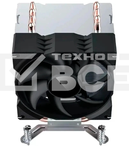 Устройство охлаждения(кулер) Digma D-CPC130-PWM1 Soc-AM5/AM4/1151/1200/1700 черный 4-pin Al+Cu 130W OEM