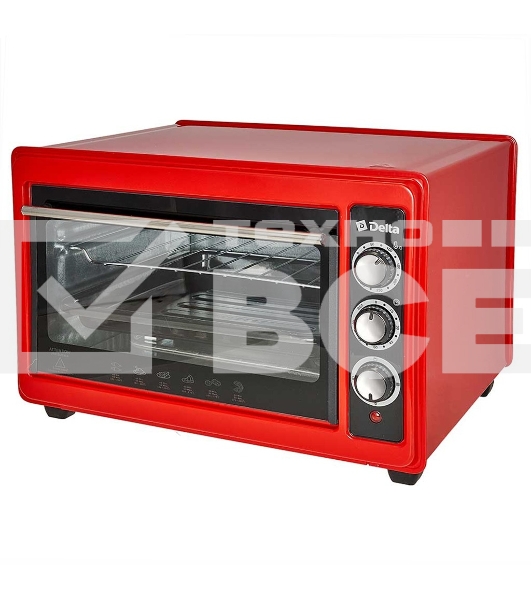 Мини-печь Delta D-0123 красная