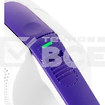 Пылесос ручной Kitfort КТ-5198 белый/фиолетовый, 75 Вт, уборка сухая/сбор воды, пылесборник контейнер 0.45 л, фото3