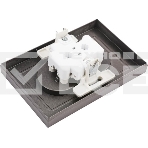 Розетка 2-м AtlasDesign без заземл. 16А в сборе мокко SchE ATN000620, фото2