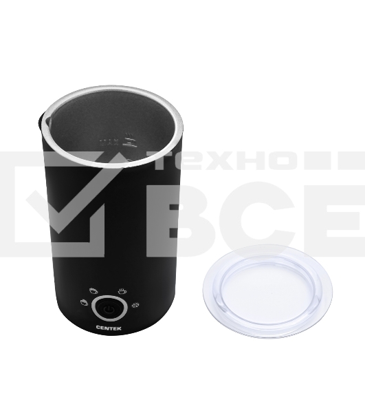Вспениватель молока CENTEK CT-1181 черный