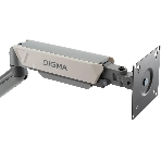 Кронштейн для мониторов ЖК Digma D-MM101 серый 17'-32' макс.9кг крепление к столешнице поворот и наклон, фото5