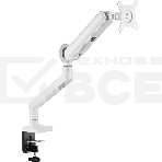 Кронштейн для мониторов Ultramounts UM719W белый 17'-35' макс.10.5кг крепление к столешнице поворот и наклон, фото7