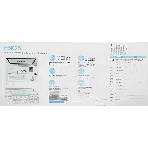 Клавиатура беспроводная A4Tech Fstyler FBK25, USB, Bluetooth/Радиоканал, белый/серый, фото3