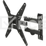 Кронштейн для телевизора Hama 00220824 черный 32'-65' макс.25кг настенный поворот и наклон, фото7