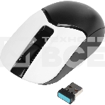 Мышь беспроводная A4Tech Fstyler FB12 белый/черный, 1200 dpi, радиоканал, Bluetooth, USB, кнопки - 3, фото 1