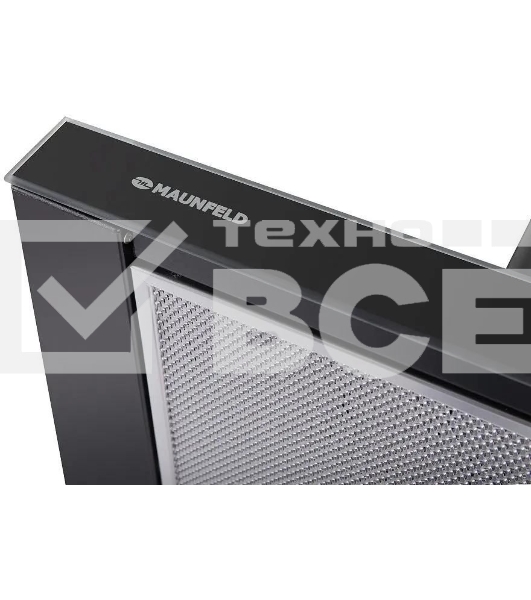 Вытяжка встраиваемая Maunfeld Ouse Touch Glass 60 черный, 60 см, 750 куб. м/ч, 48 дБ