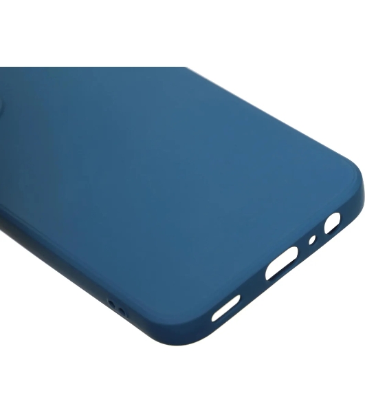 Чехол (клип-кейс) BoraSCO для Samsung Galaxy A15 Microfiber Case синий (72893)