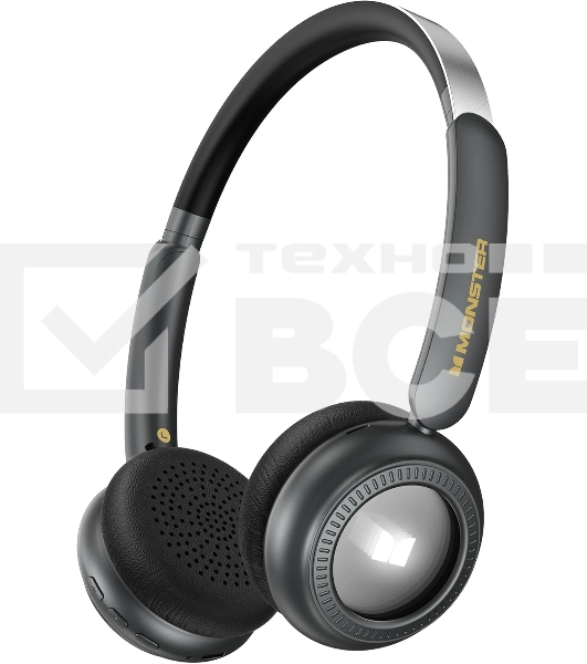 Беспроводные наушники MONSTER N-tune mini 01 черный, накладные, Bluetooth, до 50 ч