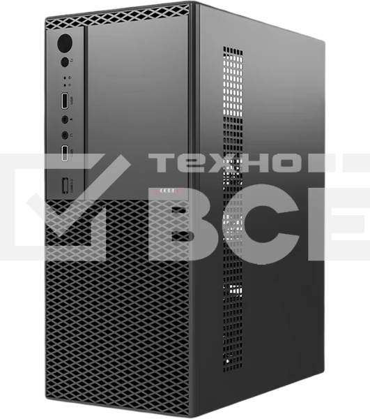 Корпус ACCORD ACC-1605B, Mini-Tower, чёрный
