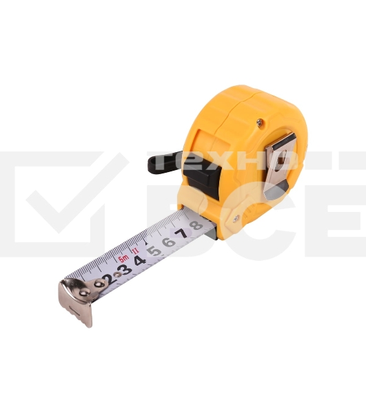 Рулетка Deli DL9025B 5м*25мм Метрическая. Корпус ударопрочный.