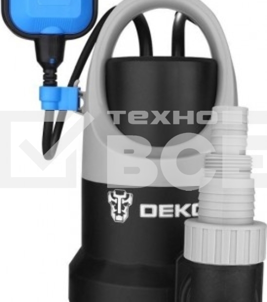 Насос садовый дренажный Deko DWP-750P 750Вт (076-0515)