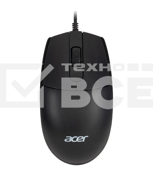 Клавиатура + мышь Acer OMW141 клав:черный мышь:черный USB