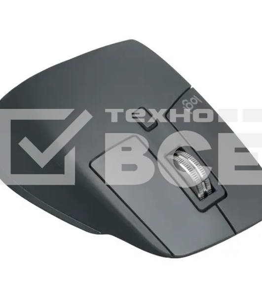 Мышь беспроводная Logitech MX Master 3s графитовый, 8000 dpi, радиоканал, Bluetooth, USB, кнопки - 7