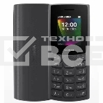 Мобильный телефон Nokia 106 TA-1564 DS CHARCOAL  4/4Mb черный, фото 1