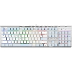 Клавиатура A4Tech Fstyler FS100 Neon проводная, USB, синий/белый, фото 1