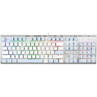 Клавиатура A4Tech Fstyler FS100 Neon проводная, USB, синий/белый