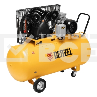 Компрессор воздушный рем. привод BCV 5500-T/270, 5,5 кВт, 270 литров, 850 л/мин Denzel