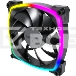 Вентилятор для корпуса Montech AX120 ARGb 120х120x25 черный 4-pin 27дБ (AX120 PWM BLACK) Ret, фото3