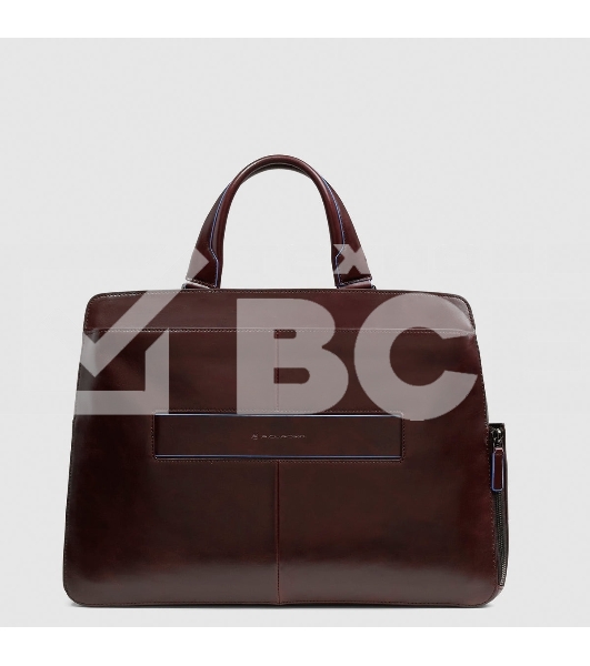 Сумка для ноутбука Piquadro Blue Square CA6590B2/MO, натур.кожа, красное дерево