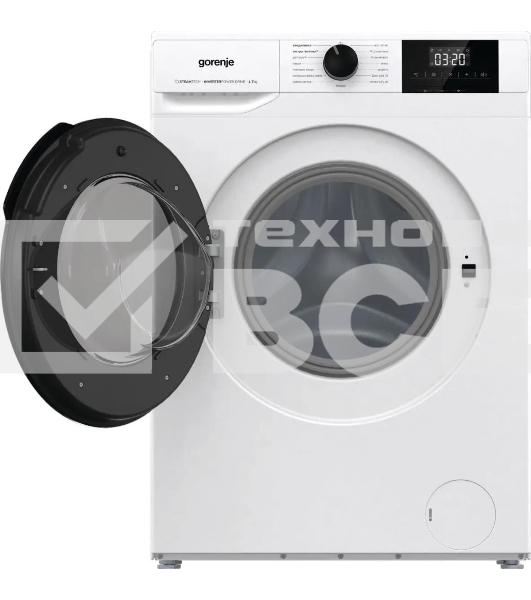 Стиральная машина Gorenje W1NGPI72SBS/C белый, загрузка фронтальная 7 кг, 1200 об/мин., класс: А