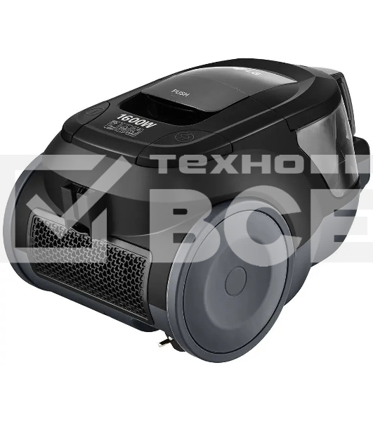 Пылесос LG VC5316NNTS серебристый/черный, 330/1600 Вт, уборка сухая, пылесборник контейнер 1.3 л