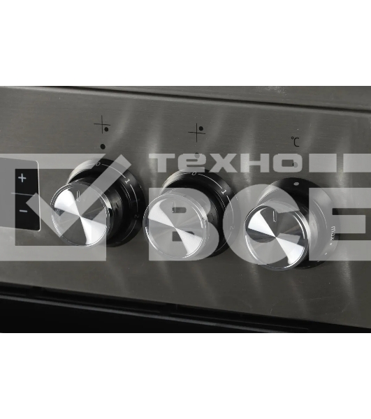 Плита электрическая Beko FSE67310GX черный, конфорок 4 шт, духовка 66 л, 60 см x 85 см x 60 см