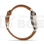 Смарт-часы Garmin Lily 2 Classic кремовое золото, коричневый кожаный ремешок 35,4мм, фото5