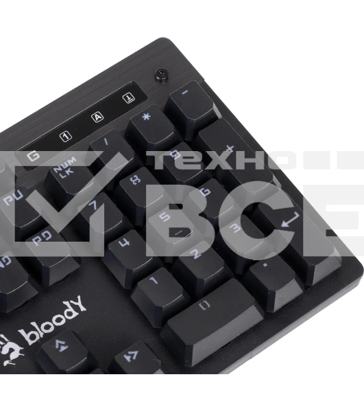 Клавиатура A4Tech Bloody B500N проводная USB серый