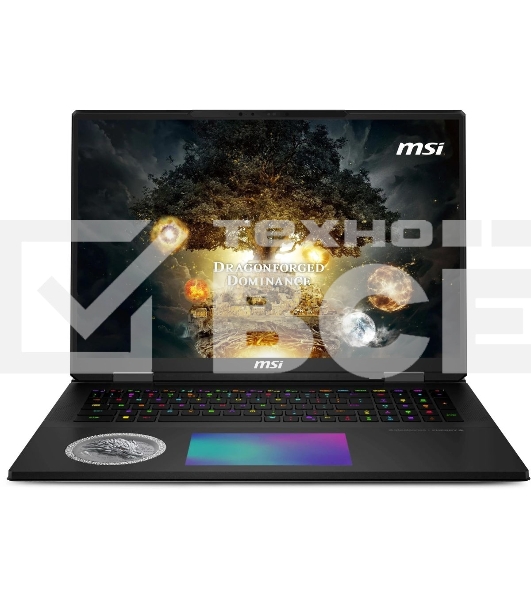 Ноутбук MSI Titan Dragon Edition 18 HX AI A2XWJG-205RU черный Core Ultra 9 285HX 64Gb SSD4Tb NVIDIA GeForce RTX 5090 для ноутбуков 24Gb 18