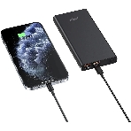 Портативный аккумулятор HIPER CORE XL Metal черный (10000 мА·ч), фото4