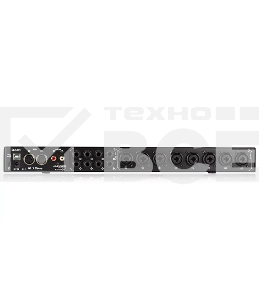 Аудиоинтерфейс USB Icon UMix 1010 Rack АЦП/ЦАП: 24 бит/192 кГц, 22-22000 Гц, 114 дБ, S/N: -114 дБ, THD+N: -100 дБ, 8xXLR/TRS, 8x1/4