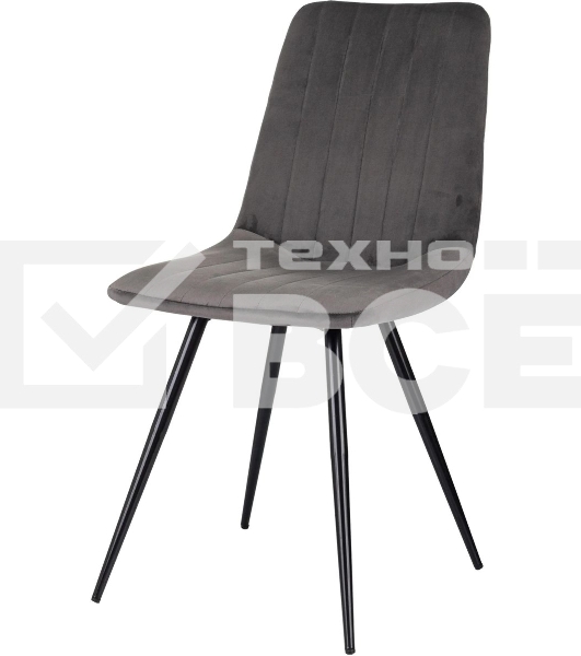 Стул для дома Бюрократ CH-K6_4 комплект 4 шт Holland 18 металл черный на ножках (CH-K6_1/HL18_4)