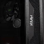 Компьютерный корпус Hiper DCB черный без БП ATX 1x120mm 1x140mm 1xUSB2.0 1xUSB3.0 audio bott PSU, фото6