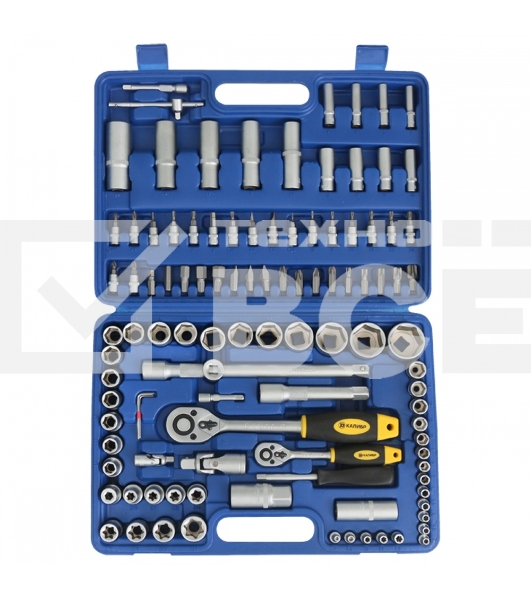 Калибр Набор слесарно-монтажный 108 предметов 