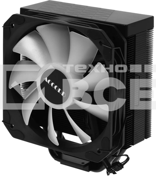 Устройство охлаждения(кулер) Accord ACC-YX4P13 ARGb Soc-AM5/AM4/1200/1700/1851 черный 4-pin 36.5dB Al+Cu 220W 740gr brown box