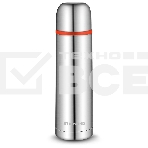 Термос для напитков Starwind 10-500 0.5 л, серебристый/красный, картонная коробка, фото 1