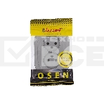 Розетка 2-м LEZARD СП OSEN без заземл. ПБТ, круглая, механизм, серый матовый 744-7400-128B, фото4