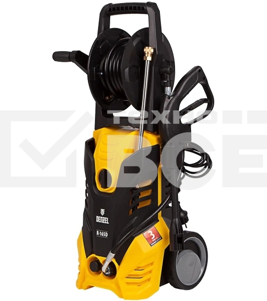 Моечная машина высокого давления Denzel R-165D, 2200 Вт, 165 бар, 58235