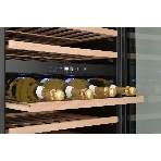 Винный шкаф встраиваемый ZÜGEL ZCWI460DB, черный, фото6