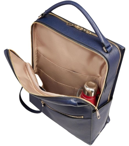 Рюкзак женский Piquadro Patricia CA6839W140BM/BLU темно-синий кожа