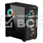 Корпус Gigabyte C301 Glass MidTower, ATX, USB-C x1, USB3.0 x2, Audio I/O, GPU:400mm, Black, TG, фото7