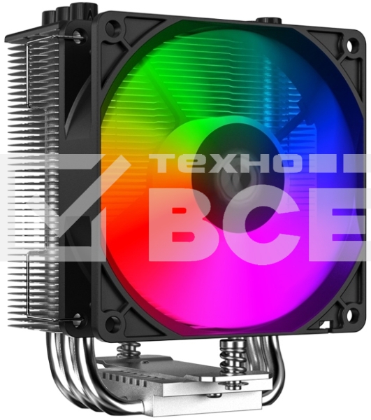 Кулер для процессора ID-COOLING SE-903-XT FRGB черный 92мм алюминий+медь 2200rpm 26db 4-pin 130W 123мм