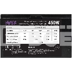 Блок питания  HIPER ECO HPN-450, 450Вт, 120мм, черный, фото3