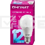 Лампа светодиодная ОНЛАЙТ 61141 OLL-A60-12-230-6.5K-E27 грушевидная, фото2