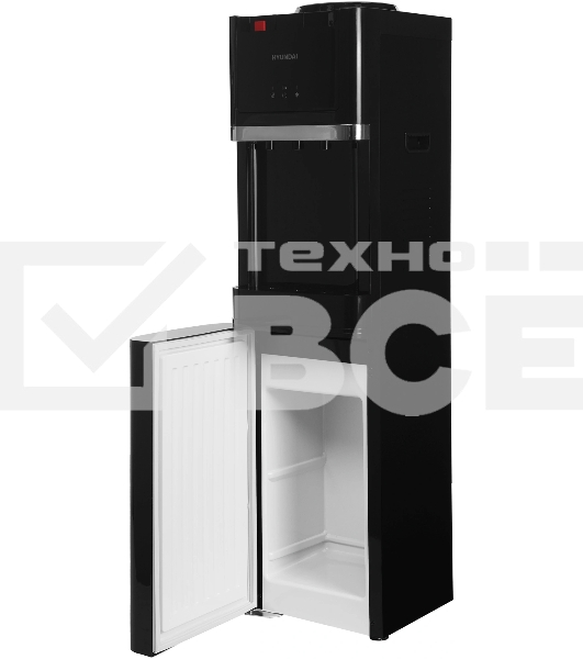 Кулер Hyundai H-WD3410E напольный электронный черный