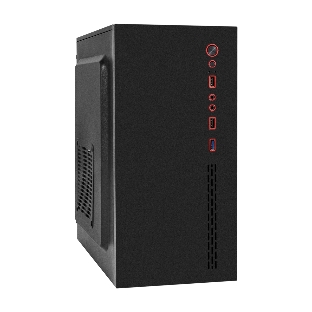 Компьютерный корпус Minitower ExeGate EX298810RUS BAA-403U2 (mATX, без БП, 1*USB+2*USB 3.0, HD Audio, черный)
